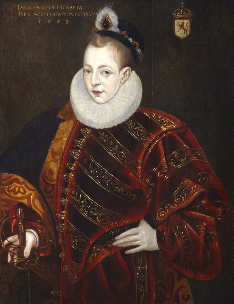 james the sixth of scotland later James the first of England